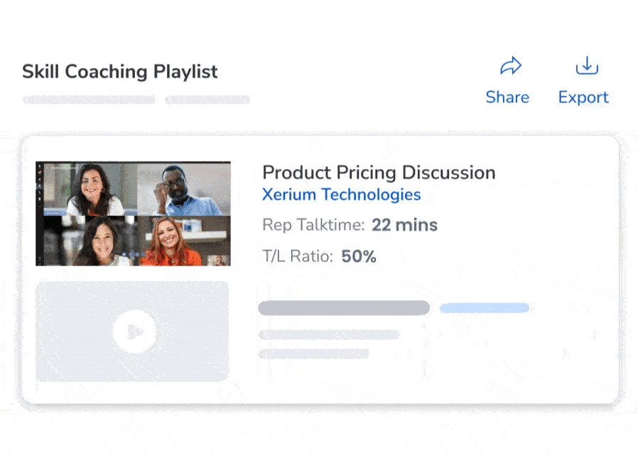 Rafiki Features - Coaching Playlists
