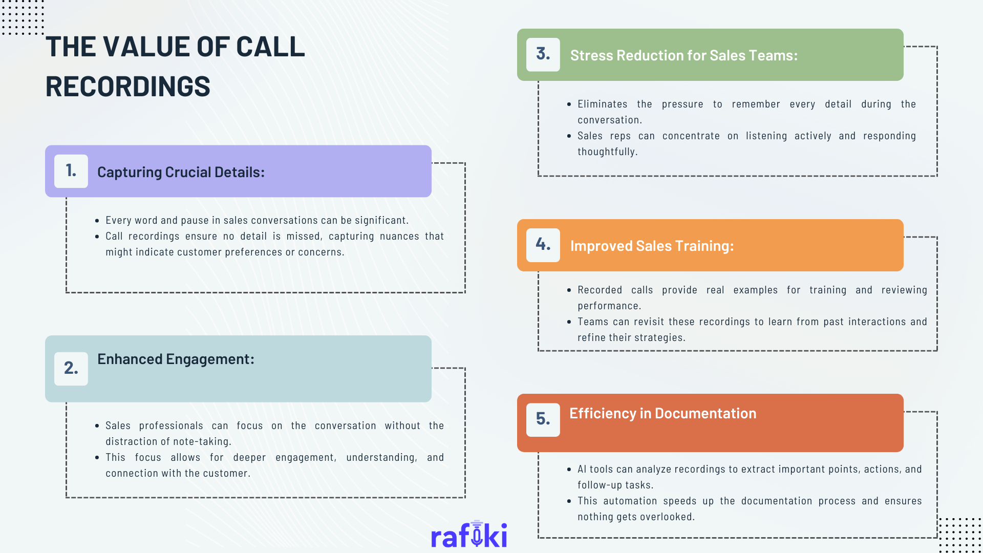 Benefits of Recording Sales Calls