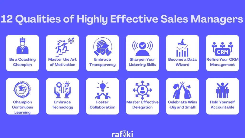 12 Qualities of Highly Effective Sales Managers