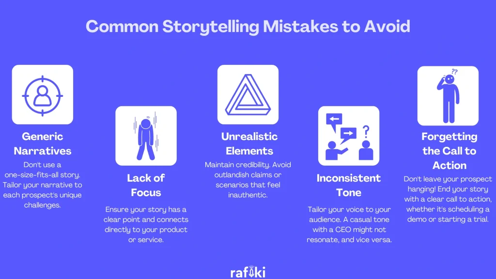 Common Storytelling Mistakes to Avoid