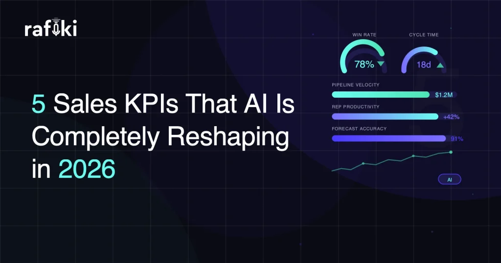 5 Sales KPIs That AI Is Completely Reshaping in 2026