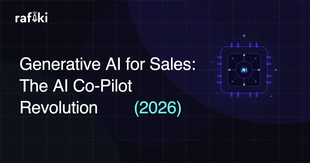Generative AI for Sales: The AI Co-Pilot Revolution (2026)