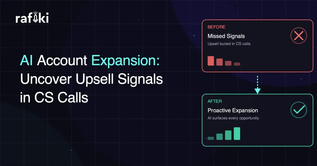 AI Account Expansion: Uncover Upsell Signals in CS Calls