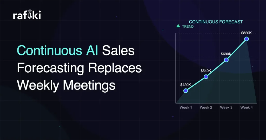 Continuous AI Sales Forecasting Replaces Weekly Meetings