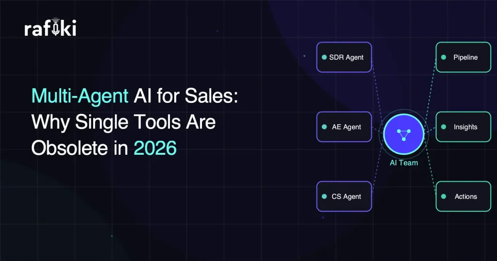Multi-Agent AI for Sales: Why Single Tools Are Obsolete