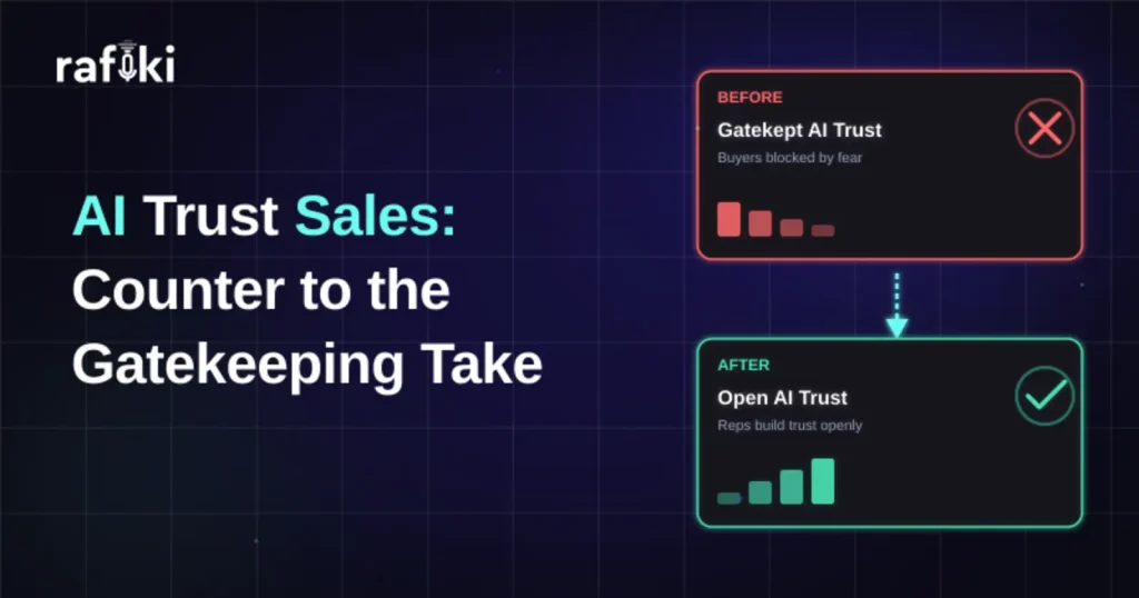AI Trust Sales: Counter to the Gatekeeping Take
