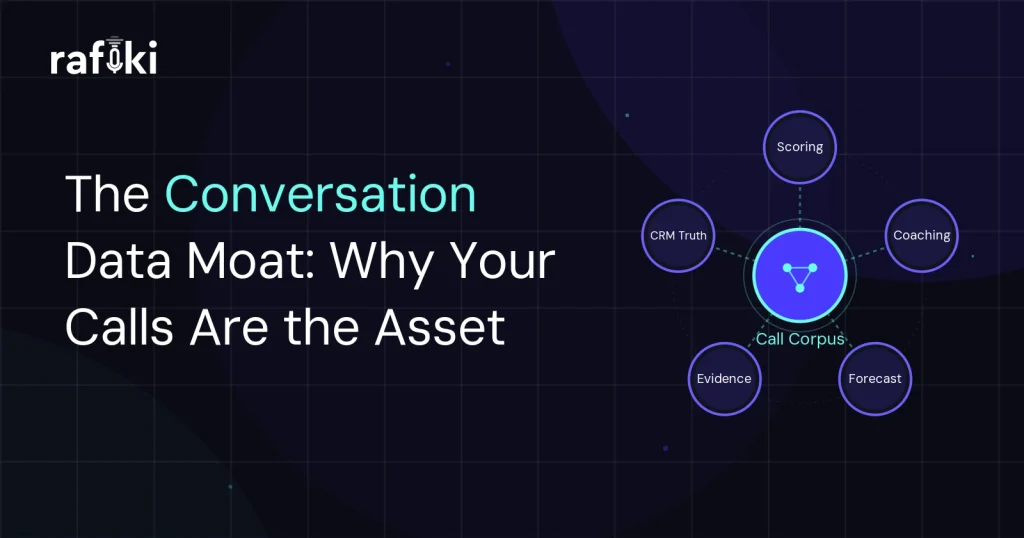The Conversation Data Moat: Why Your Calls Are the Asset