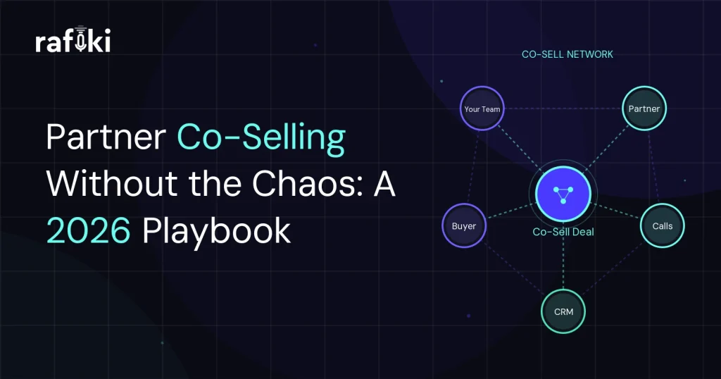 Partner Co-Selling Without the Chaos: A 2026 Playbook