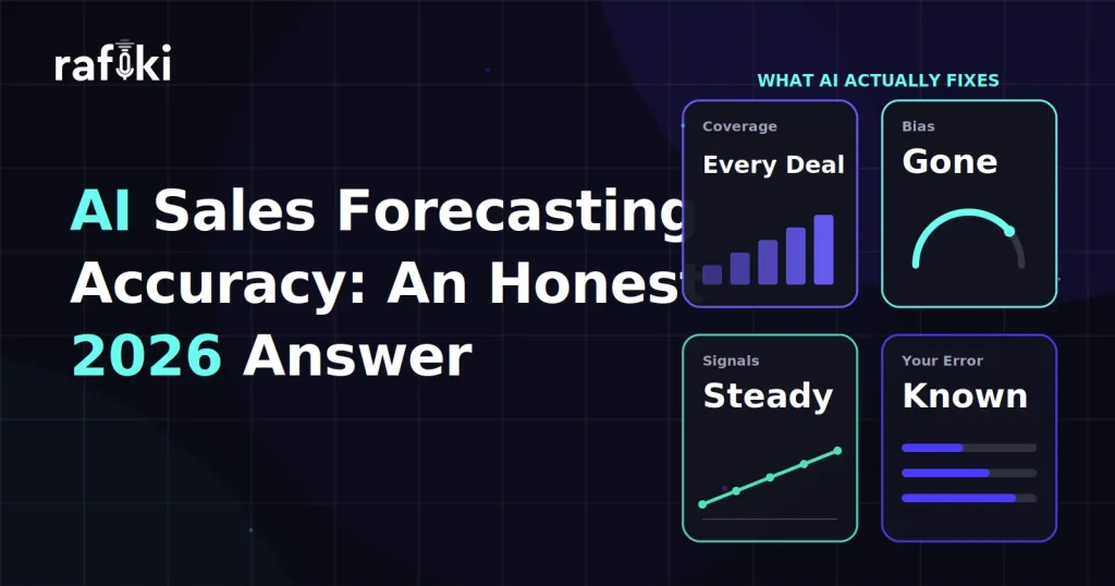 AI Sales Forecasting Accuracy: An Honest 2026 Answer