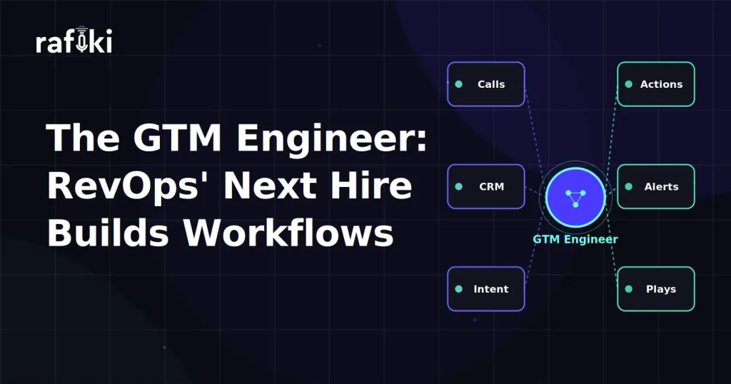 The GTM Engineer: RevOps' Next Hire Builds Workflows