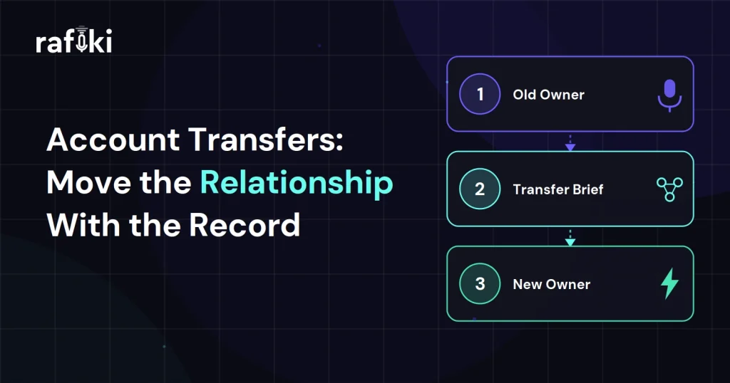 Account Transfers: Move the Relationship With the Record