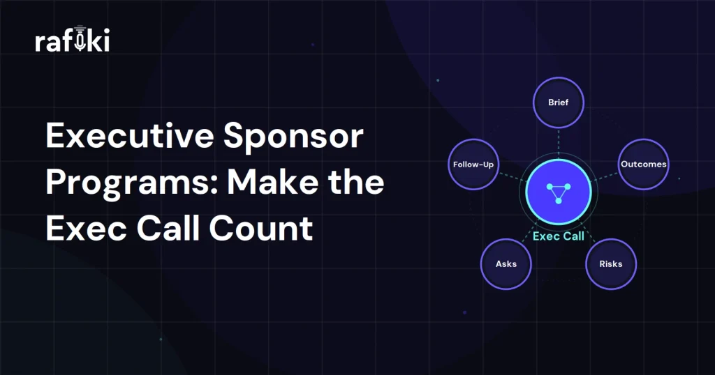 Executive Sponsor Programs: Make the Exec Call Count