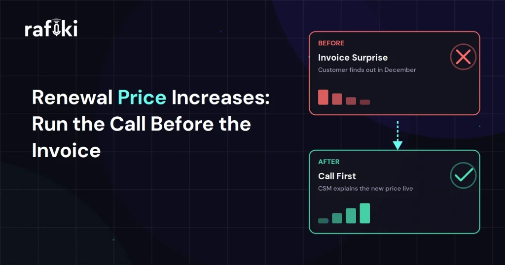 Renewal Price Increases: Run the Call Before the Invoice